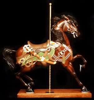 Carousel Brown Horse