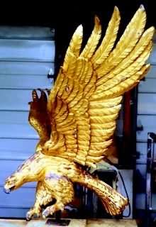 Eagle Wood Carving