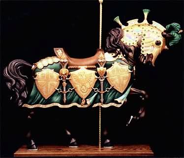 CAROUSEL HORSES, ANIMALS, FIGURES AND TRIM - PHOTO GALLERY 14