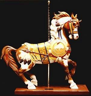 Carousel Horse - Indian Pony